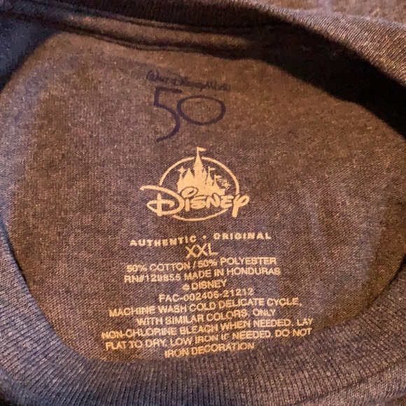 NWT Disney 50th Anniversary October 1st 2021 Day Of Passholder T-Shirt Tee - Picture 6 of 7